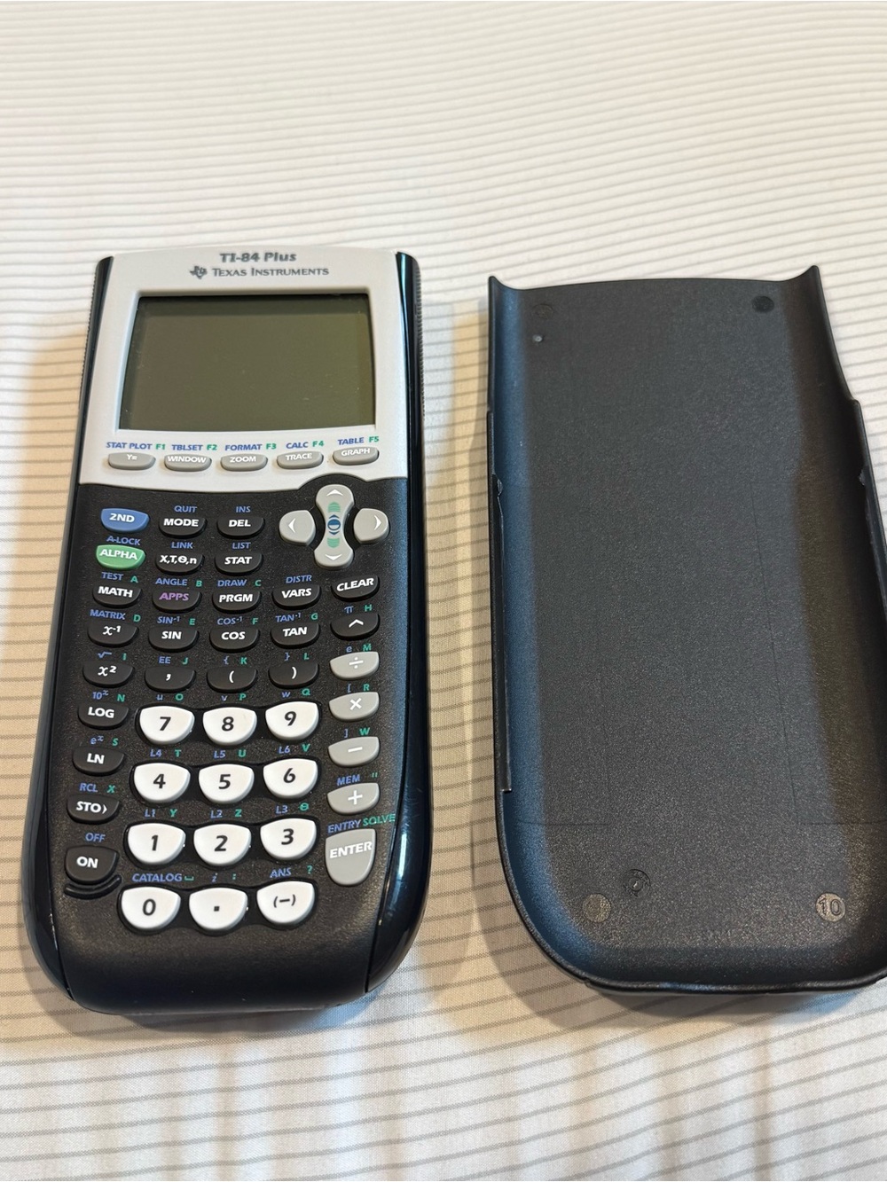 Texas Instruments TI-84 Plus Graphing Calculator and Case - Black